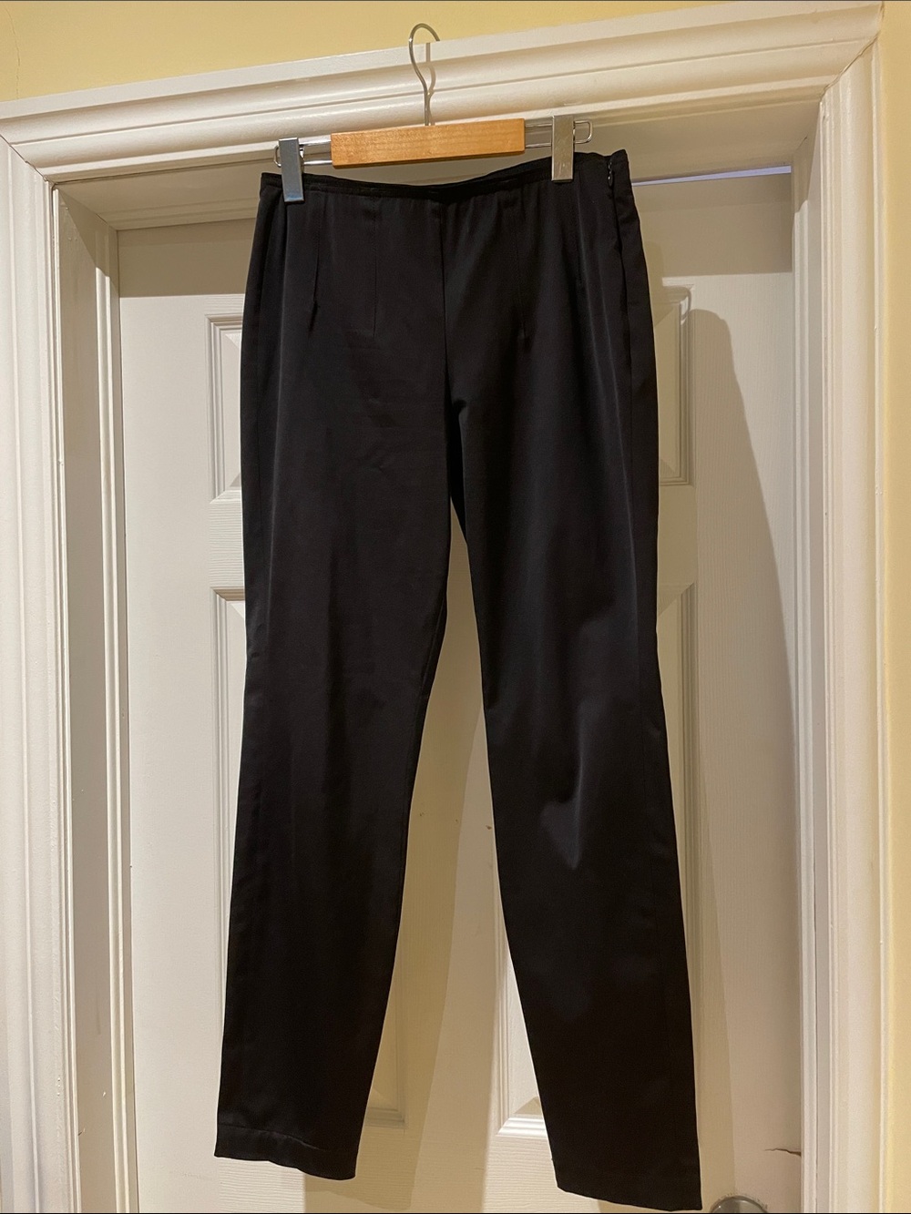 Cambio Black Stretch Dress Pants Minimalist elevated Normcore UrbanChic 8